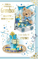 Grandson Birthday - Large Cute Gifts & Train