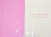 Get Well Soon - Cute Bear Pink