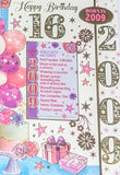 16 Girl Birthday - Born In 2009 Keepsake