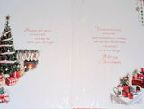 Son & Daughter In Law Christmas - Traditional Fireplace Words