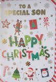 Son Christmas - Large Santa Happy Christmas