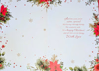 Granddaughter Christmas - Cute Gift Box Words