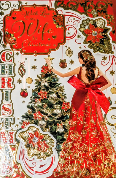 Wife Christmas - Large 8 Page Traditional Dress