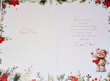Wife Christmas - Cute Robin Words