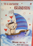 Grandson Birthday - boat