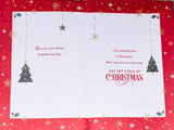 Husband Christmas - Large 8 Page Traditional Red