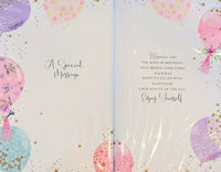 Friend Birthday - Pink & Lilac Balloons