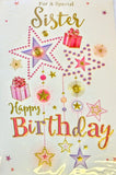 Sister Birthday - Traditional Stars