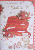 Sister Christmas - Large Cute bear