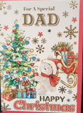 Dad Christmas - Bear and Sleigh