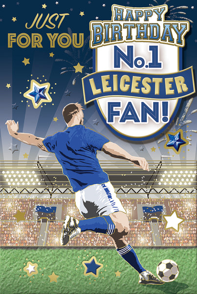 Open Male Birthday - No.1 Leicester Fan