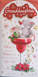 Granddaughter Christmas - Slim Cute Cocktail