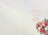 Friend Christmas - Cute Bear In Bouquet