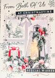 From Both Of Us Christmas - Traditional Lantern & Window