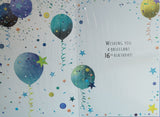 16 Boy Birthday - Balloons