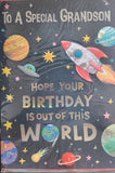 Grandson Birthday - Large Space