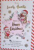 Auntie Christmas - Cute Pink Star