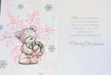 Grandma Christmas - Cute Pink Snowflake
