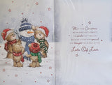 Brother & Family -cute Bears and Snowman