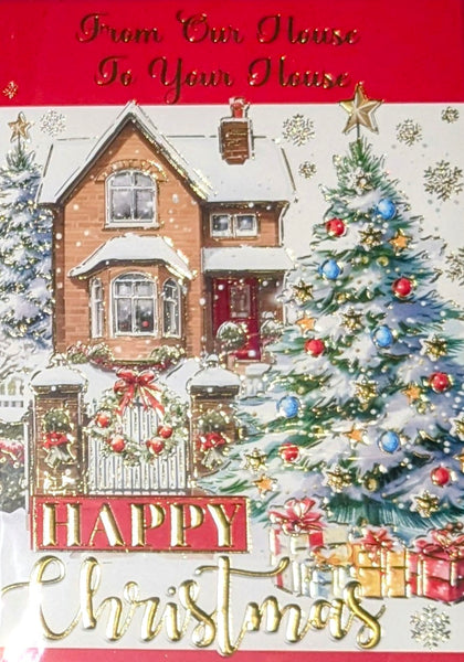 Our House To Your House Christmas - Traditional Trees On Right