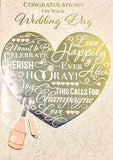 Wedding Day - Silver Heart