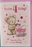 4 Girl Birthday - Pram