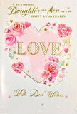 Daughter & Son In Law Anniversary - Traditional Love