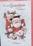 Grandson Christmas - Cute Santa
