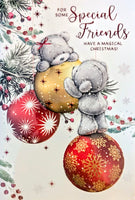 Friends Christmas - Cute Bears On Baubles