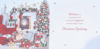 Box Of 10 Christmas Cards - Living Room & Tree