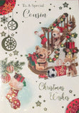Cousin Christmas - Cute Bears & Stairs