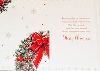 To All Of You Christmas - Traditional Wreath Greetings