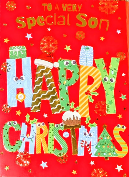 Son Christmas - Young Happy Christmas