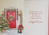Friend Christmas - Red Door and Tree