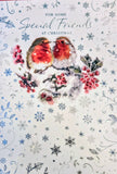 Friends Christmas - Traditional Robins