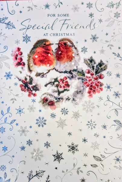 Friends Christmas - Traditional Robins
