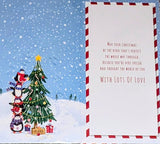 Great Grandchildren Christmas -  Slim Penguins & Tree