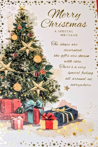 Open Christmas - Traditional Tree Words
