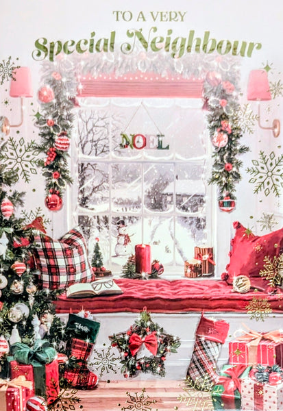 Neighbour Christmas - Traditional Window & Candles
