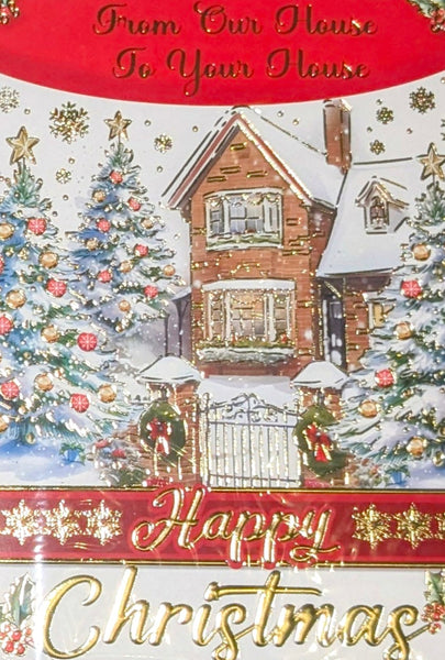 Our House To Your House Christmas - Traditional Trees On Left