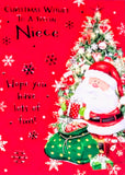 Niece Christmas - Santa & Tree