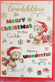 Grandchildren Christmas - Snowball