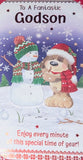 Godson Christmas - Slim Cute Snowman