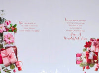 Granddaughter Christmas - Pink Gift Boxes