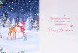Daughter Christmas - Large Snowman & Deer