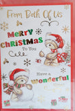 From Both Of Us Christmas - Cute Snowball