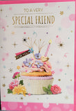 Friend Birthday - Traditional Cup cake