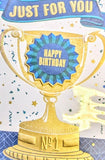 Open Male Birthday - Gold Trophy