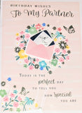 Partner Birthday - Large Traditional Envelope
