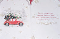 Grandson Christmas - Traditional Car & Tree